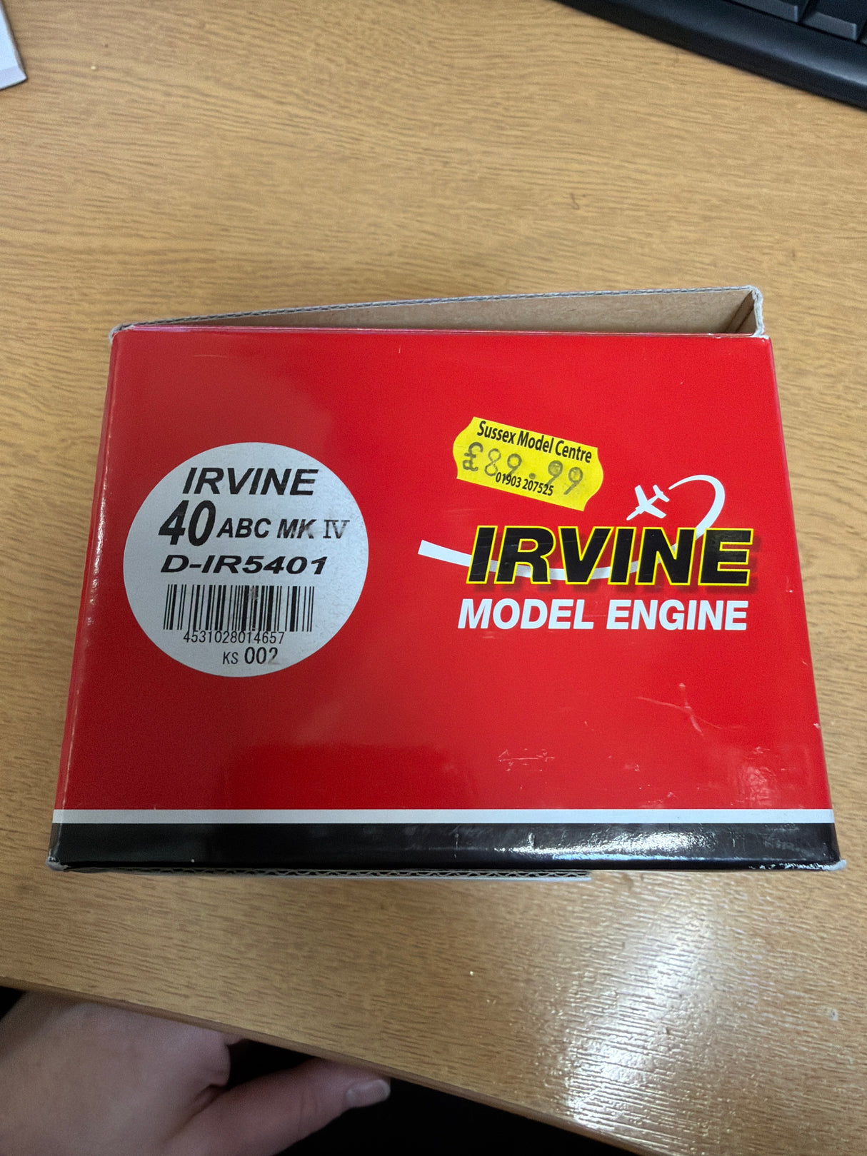 Irvine 40 Mk IIII ABC Engine -New In Box D-IR5401
