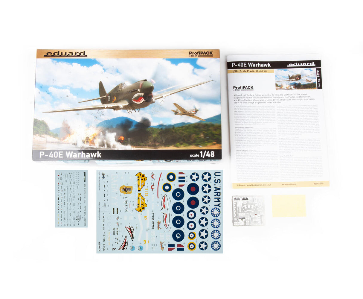 Eduard 1/48 P-40E Warhawk Kit 82241