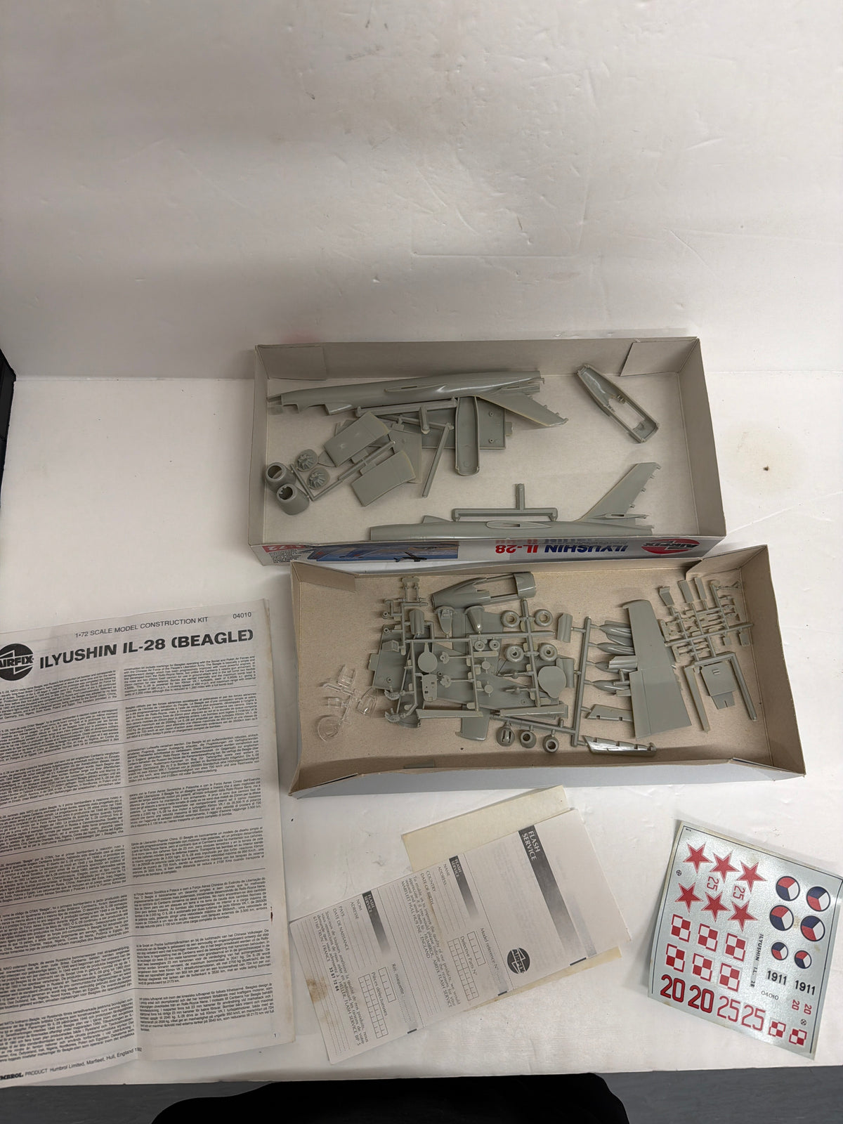 Airfix Plastic Model Kit Ilyushin Il-28 Beagle 1/72