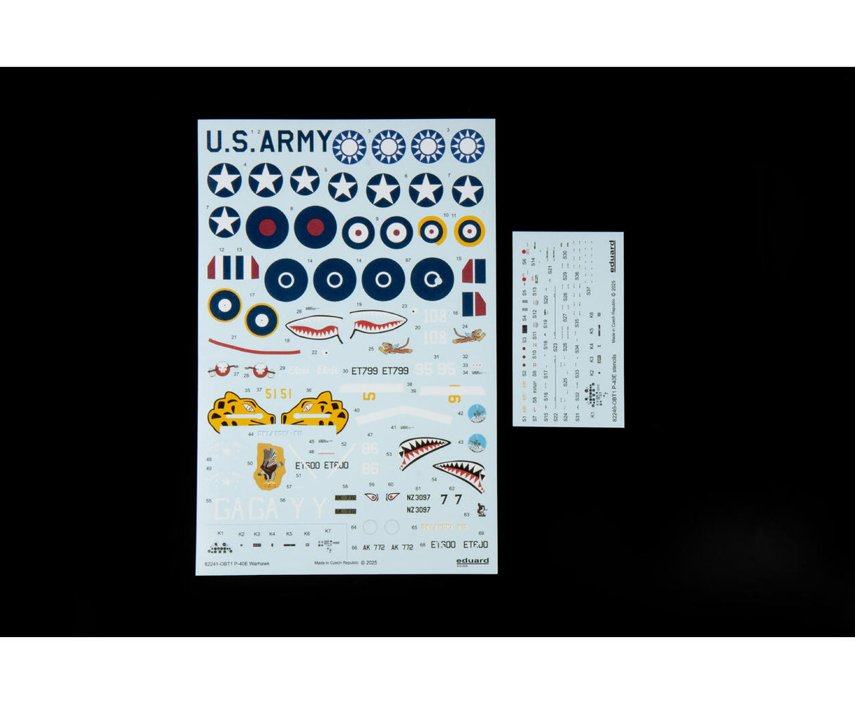 Eduard 1/48 P-40E Warhawk Kit 82241