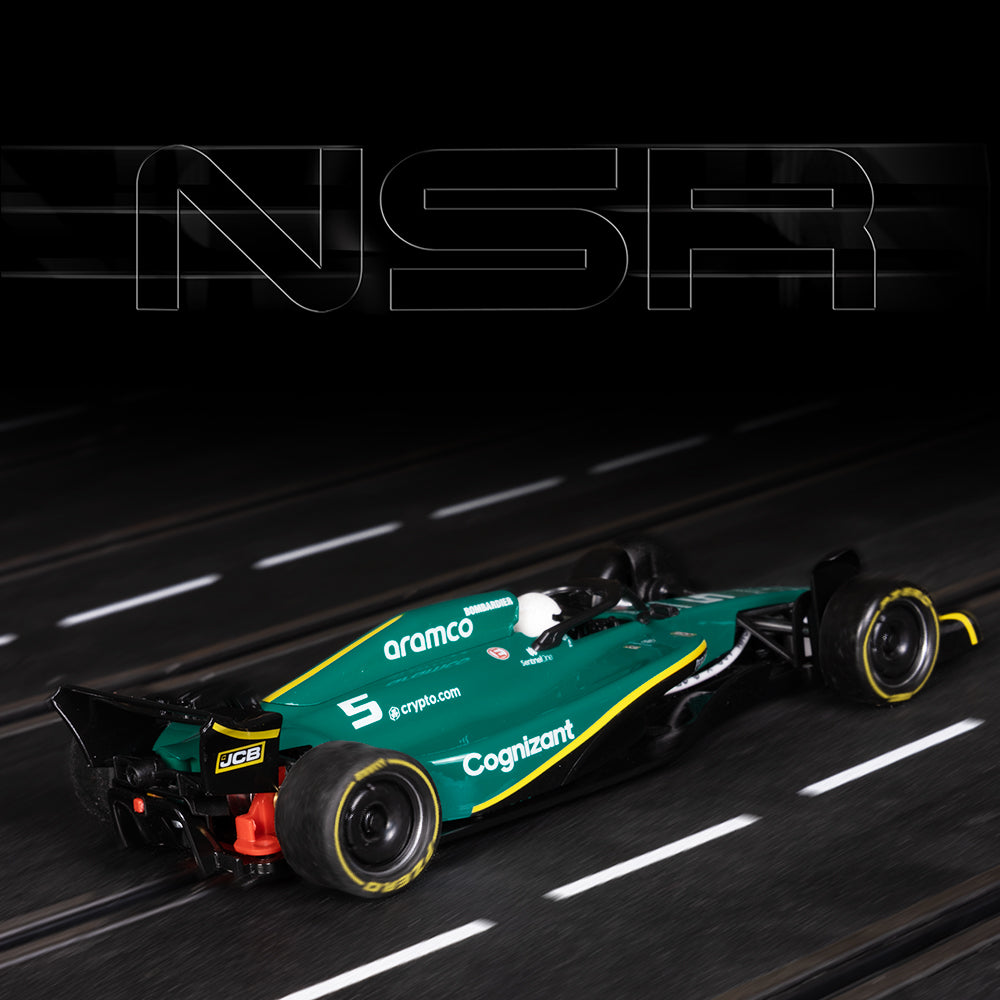 NSR Slot Car FORMULA 22 – British Racing GREEN AM – #5 Il King Evo3 0340IL