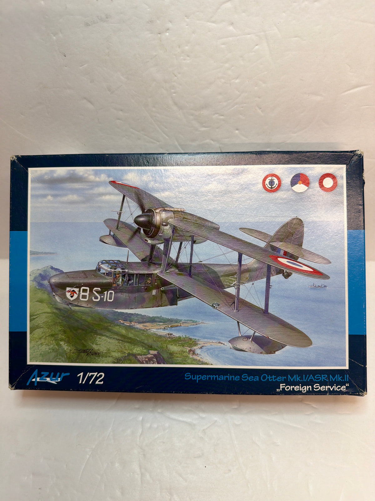 Azur-FRROM Hobby Plastic Model Kit Supermarine Sea Otter Mk.I / ASR Mk.II Foreign Service — 1:72