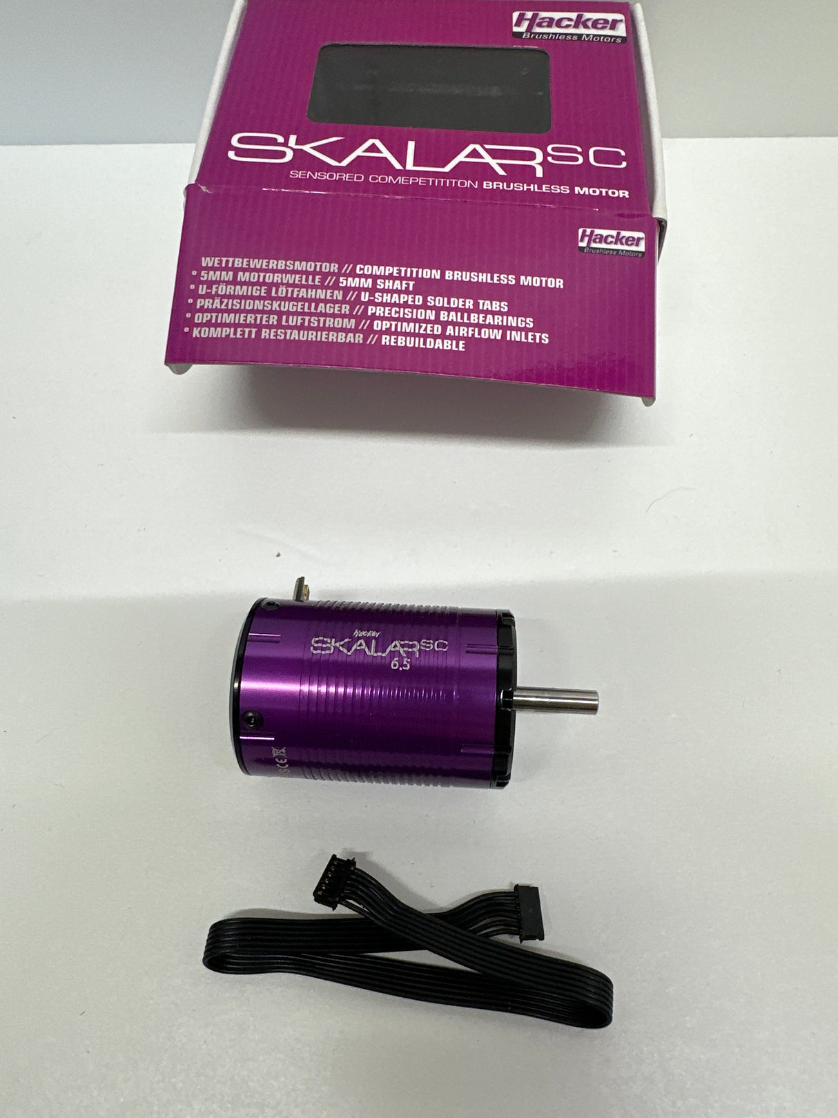 Hacker Inrunner Brushless sensored Motor Skalar SC - 6.5 Turn SC