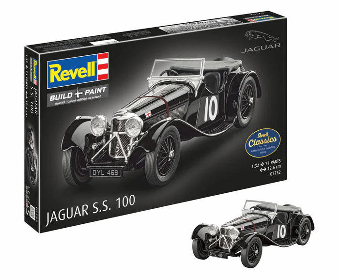 Revell Classics 1:32 Jaguar S.S.100 Kit 07752