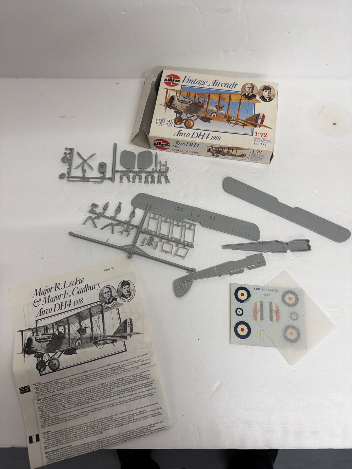 Airfix Plastic Model Kit Airco DH.4 1918 Special Edition 1:72