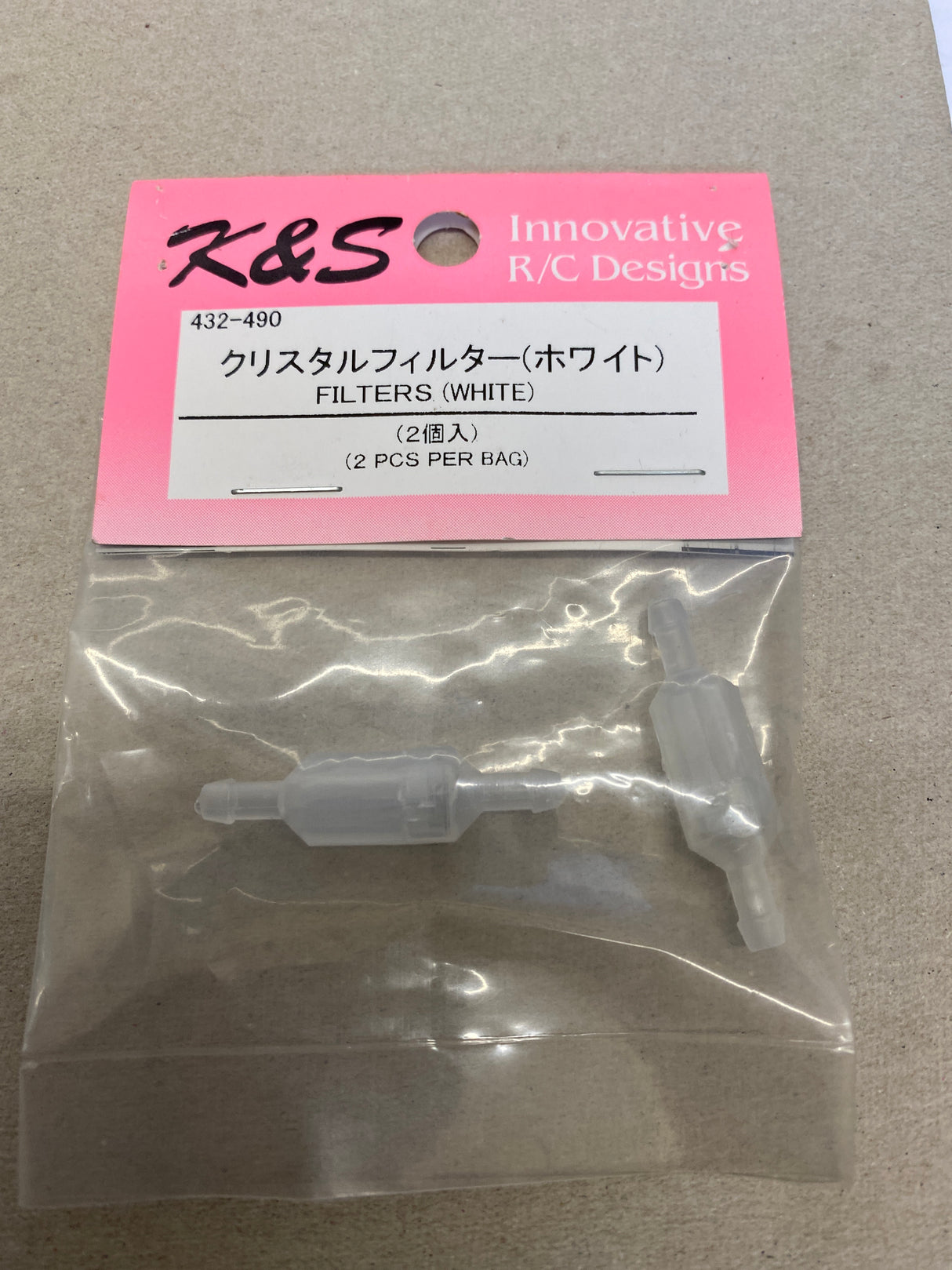 K&S Filters (White) Inline