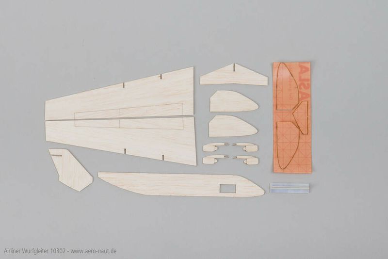 Aeronaut Airliner Chuck Glider kit (Plug&Fly) 1030/02