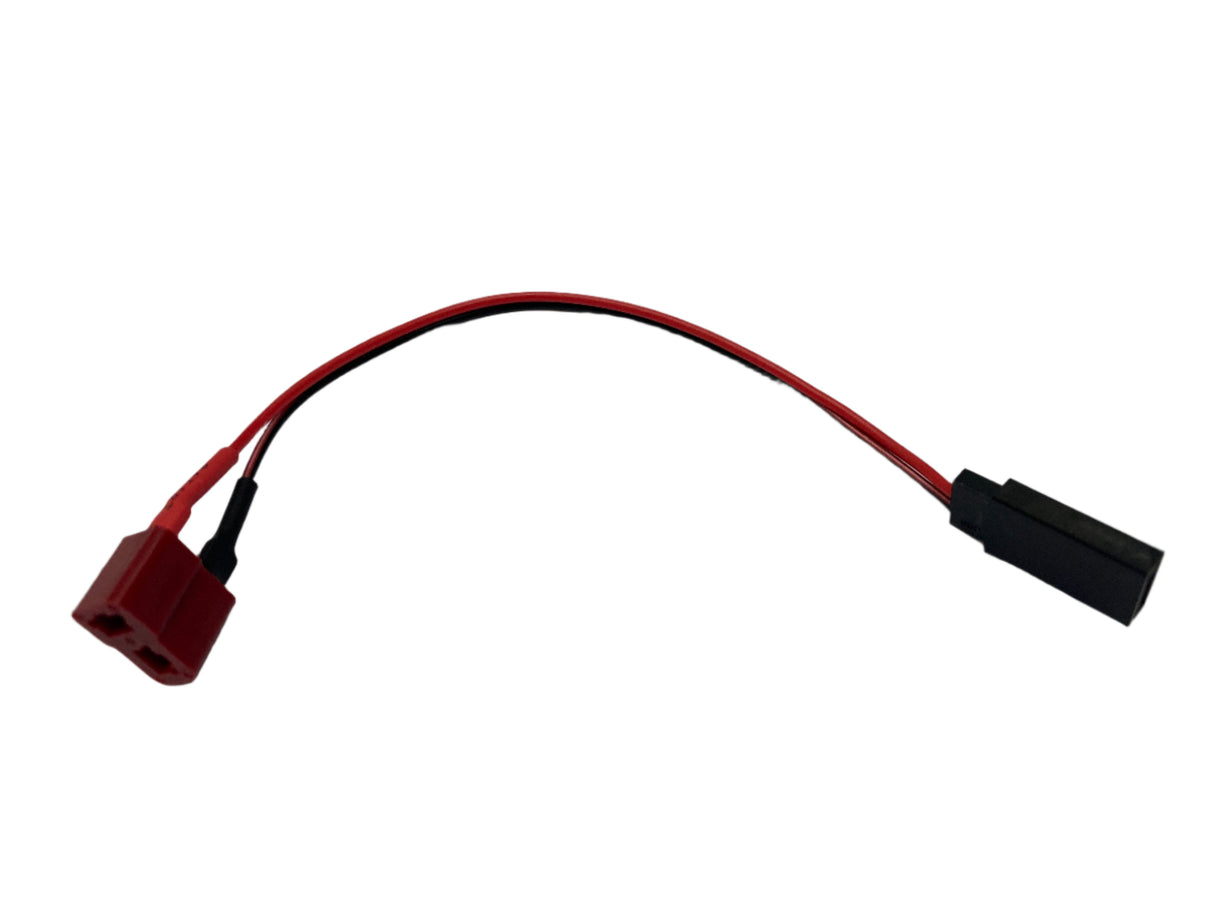 Charger Lead T-Conn female (Deans) to Futaba Style socket (2 wire)