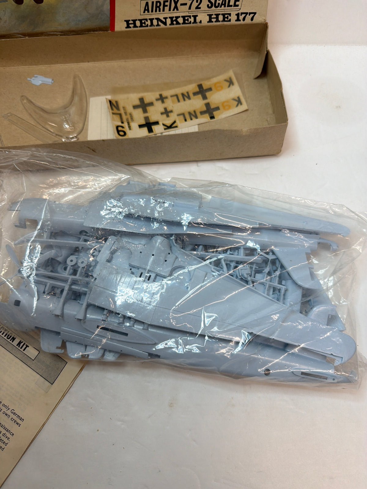 Airfix Heinkel He 177 1/72 589 / 05009-2 Plastic Model Kit Vintage