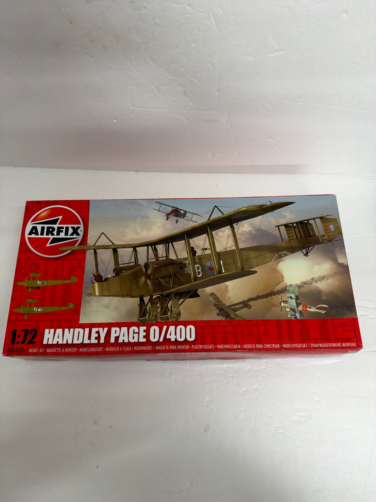 Airfix Plastic Model Kit Handley Page 0/400 1/72
