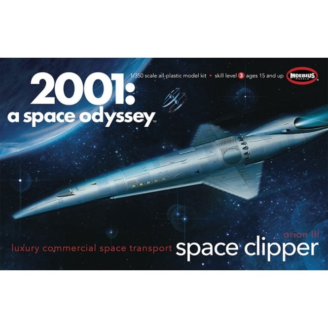 Moebius 1/350 2001 A Space Odyssey Space Clipper MMK2001-12