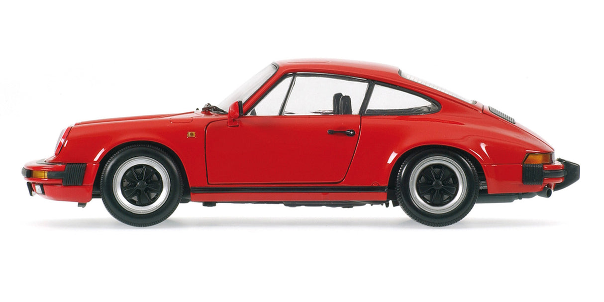 Minichamps Die Cast Collectables - 1:18 1983 Porsche 911 Carrera - Red