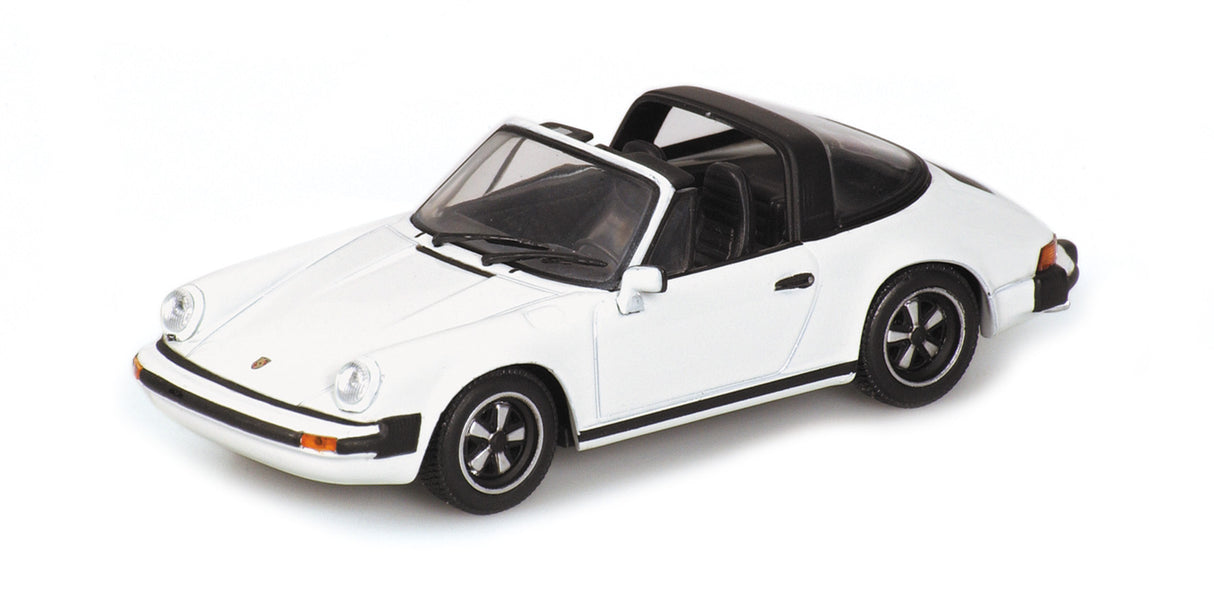 Minichamps Die Cast Collectables - 1:18 1983 Porsche 911 Carrera Targa - White