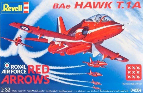 Revell 1/32 RAF Red Arrows BAe Hawk T.1A Kit 04284