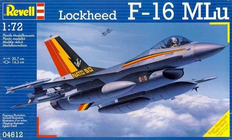 Revell 1/72 Lockhead F-16ML Kit 04612
