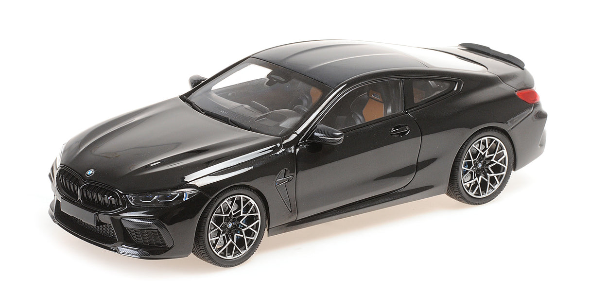 Minichamps Die Cast Collectables - 1:18 2020 BMW M8 Coupe - Black Metallic