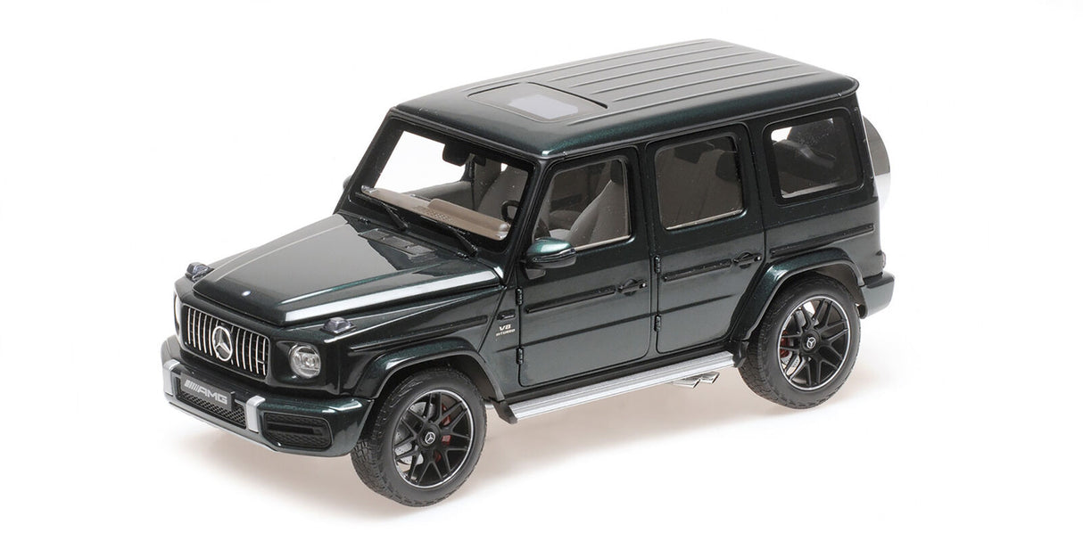 Minichamps Die Cast Collectables - 1:18 2018 Mercedes-AMG G63 - Green Metallic