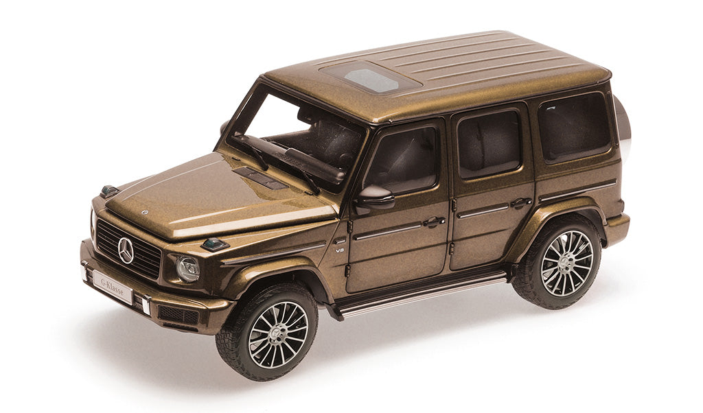 Minichamps Die Cast Collectables - 1:18 2020 Mercedes-Benz G-Class (W 463) - Brown Metallic