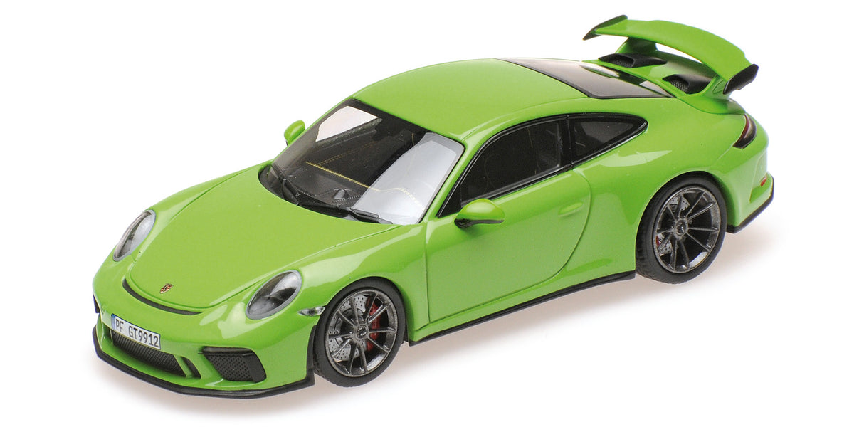 Minichamps Die Cast Collectables - 1:18 2018 Porsche 911 GT3 - Light Green