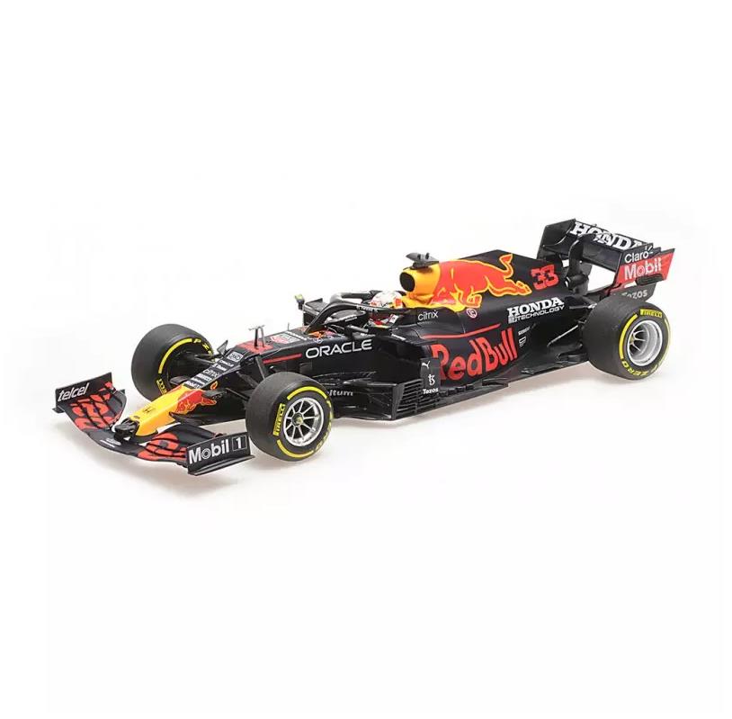 Minichamps Die Cast Collectables - 1:18 Red Bull Racing Honda RB16B - Max Verstappen - Winner Mexican GP 2021