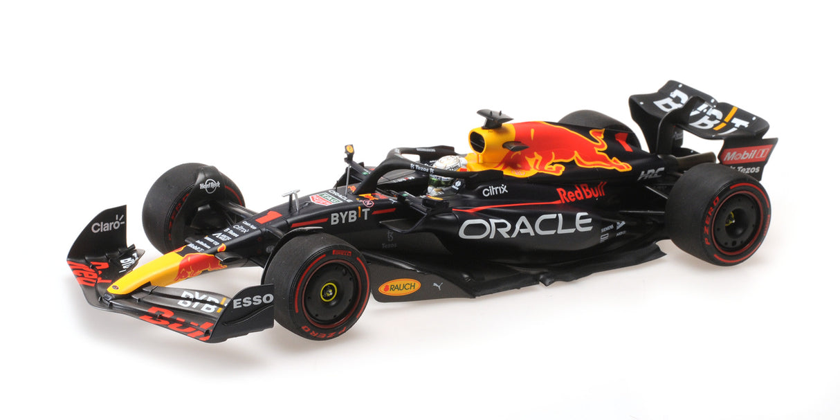 Minichamps Die Cast Collectables - 1:18 Oracle Red Bull Racing RB18 - Max Verstappen - 1st Belgium GP 2022