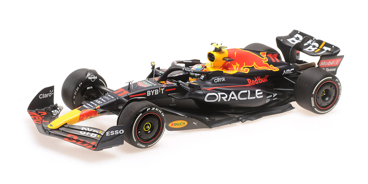 Minichamps Die Cast Collectables - 1:18 Oracle Red Bull Racing RB18 - Sergio Perez - 2nd Belgian GP 2022