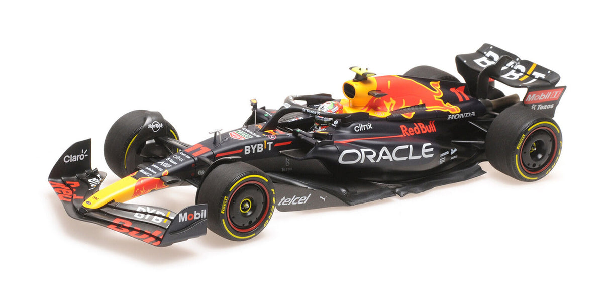 Minichamps Die Cast Collectables - 1:18 Oracle Red Bull Racing RB18 - Sergio Perez - Mexican GP 2022