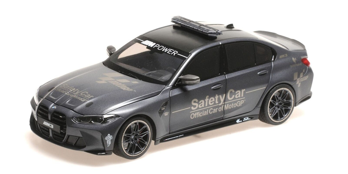 Minichamps Die Cast Collectables - 1:18 2020 BMW M3 Safety Car With Opening Doors - Black