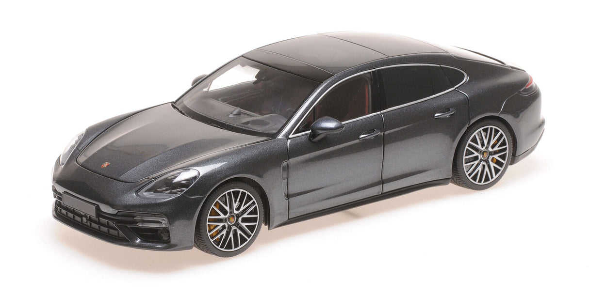 Minichamps Die Cast Collectables - 1:18 2020 Porsche Panamera Turbo S - Grey Metallic