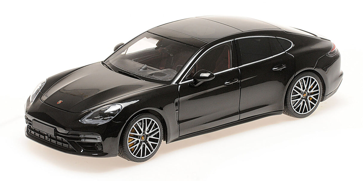 Minichamps Die Cast Collectables - 1:18 2020 Porsche Panamera Turbo S - Black Metallic