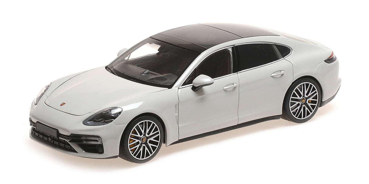 Minichamps Die Cast Collectables - 1:18 2020 Porsche Panamera Turbo S - Grey