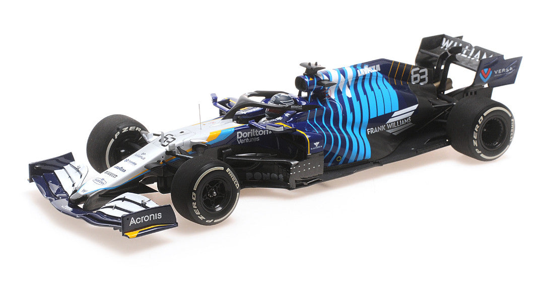 Minichamps Die Cast Collectables - 1:18 Williams Racing Mercedes FW43B - George Russell - Saudi Arabian GP 2021