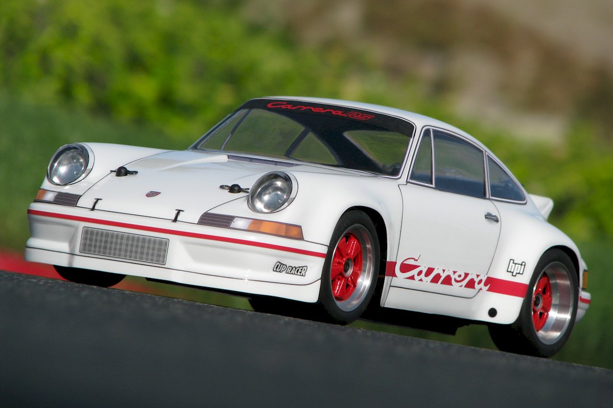 HPI Racing 1973 PORSCHE CARRERA RSR CLEAR BODY SHELL (WB210MM.F0/R6MM)