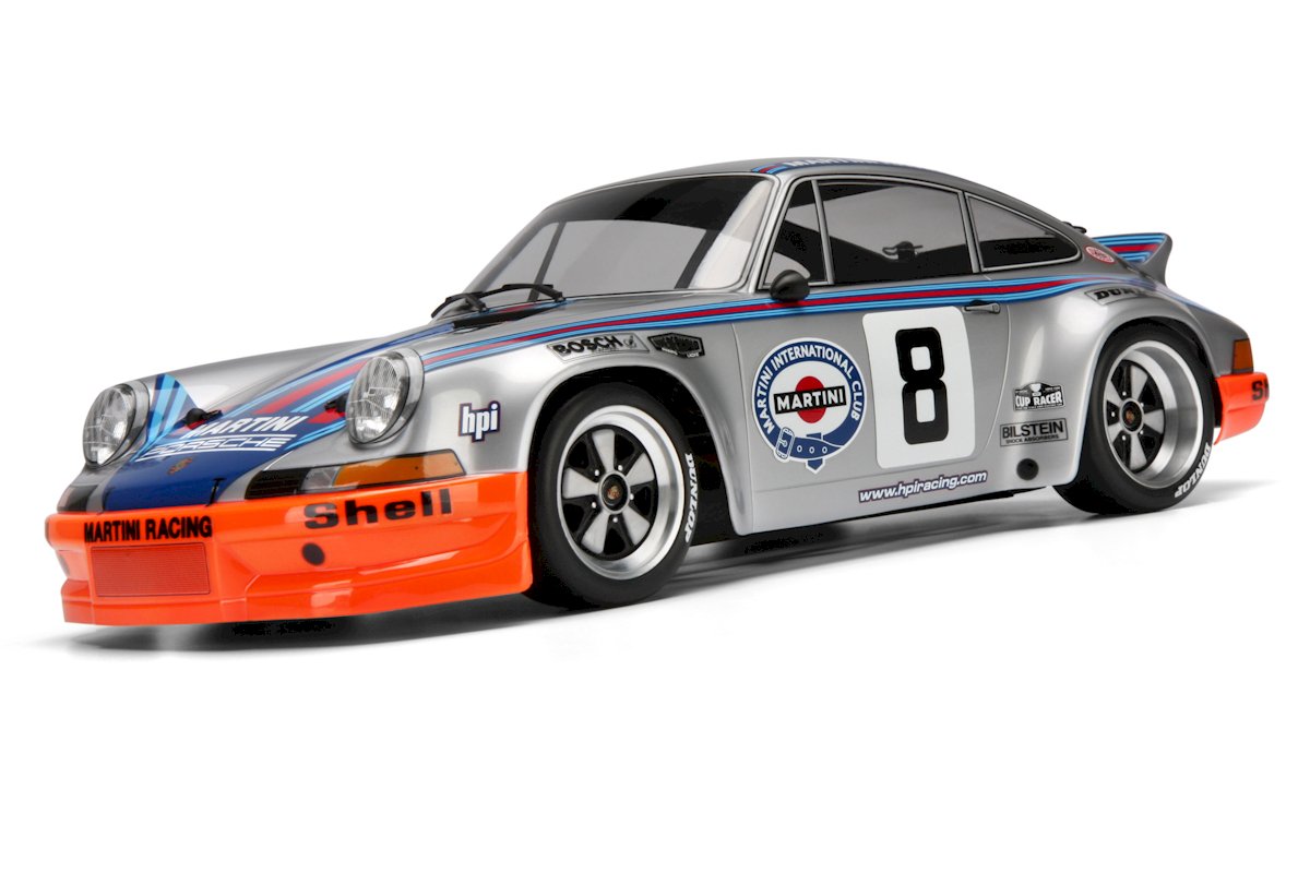 HPI Racing 1973 PORSCHE CARRERA RSR CLEAR BODY SHELL (WB210MM.F0/R6MM)