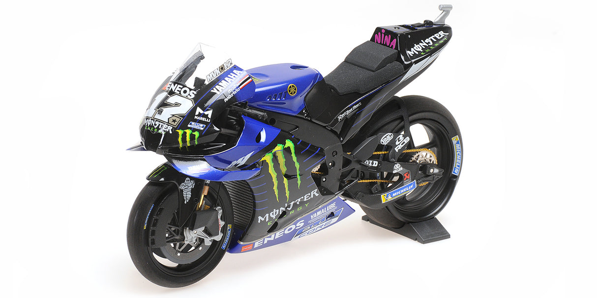 Minichamps Die Cast Collectables - 1:12 Yamaha YZR-M1 Monster Energy Yamaha - Maverick Vinales 2021MotoGP