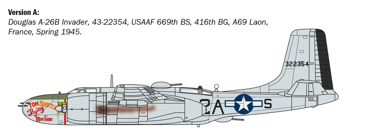 Italeri 1/72 A-26 B Invader
