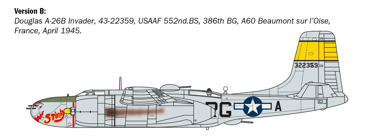 Italeri 1/72 A-26 B Invader
