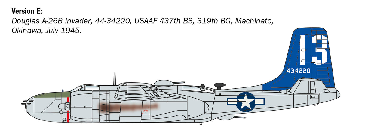 Italeri 1/72 A-26 B Invader