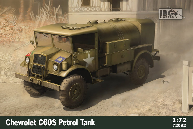 IBG 1/72 Chevrolet C60S Petrol Tank Kit 72092