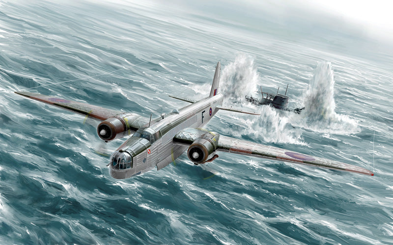 Italeri Plastic 1/72 Aircraft Kit Wellington Mk.IC Kit1383