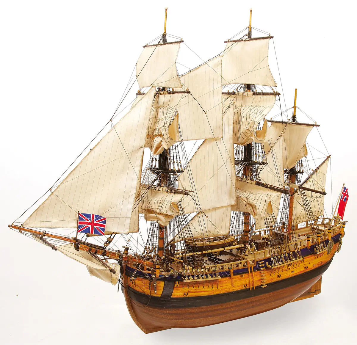 OcCre 1/54 HMS Endeavour Wooden Boat Kit OC14005