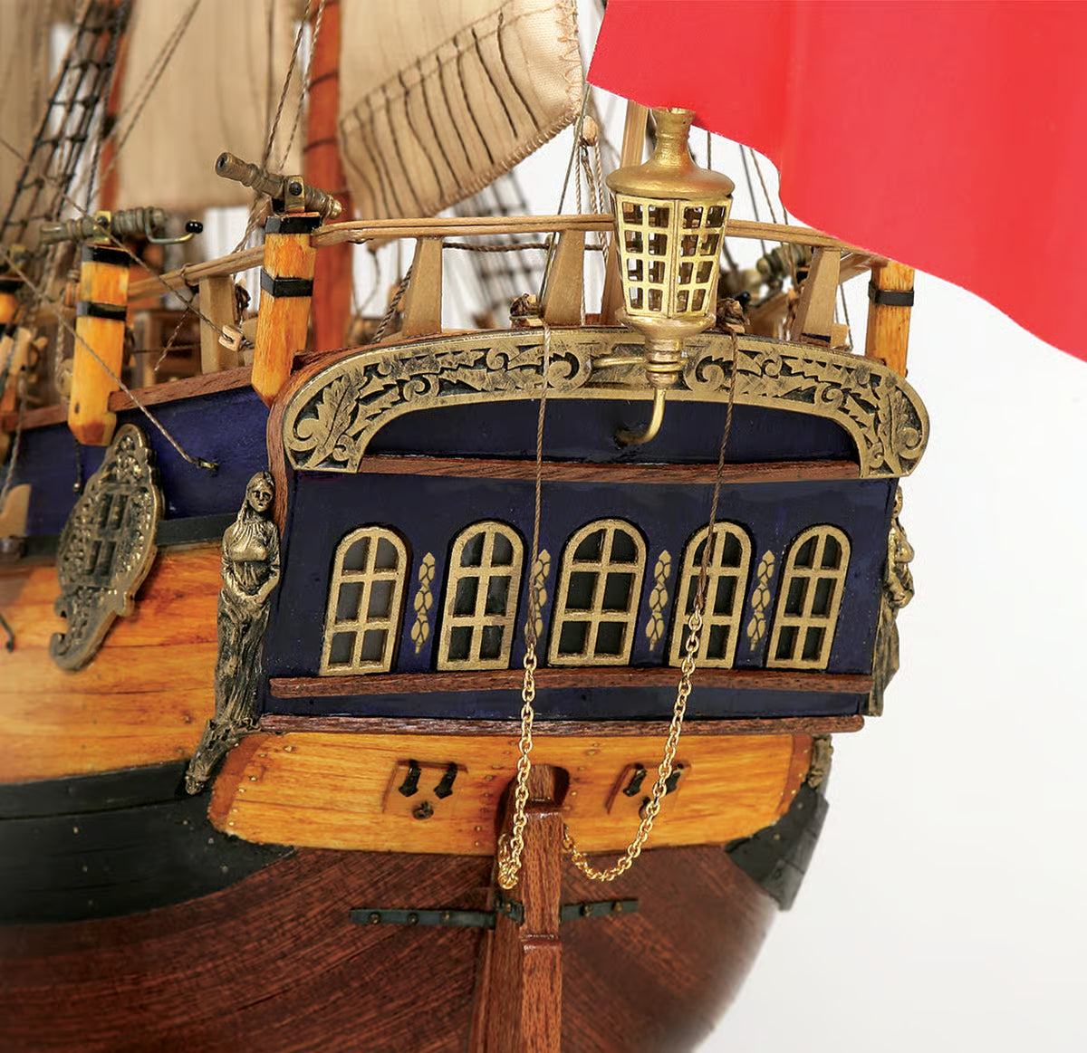 OcCre 1/54 HMS Endeavour Wooden Boat Kit OC14005