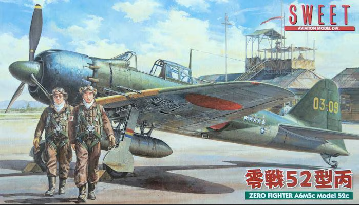 Sweet Aviation Model Division 1/144 Zero Fighter A6M5c Model 52C 14125