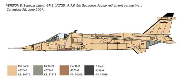 Italeri 1/72 Jaguar GR.1/GR.3 RAF