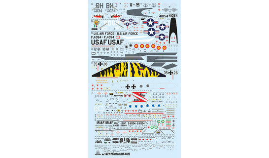 ITALERI 1/72 McDonnell Douglas RF-4C/E Phantom II kit 1477