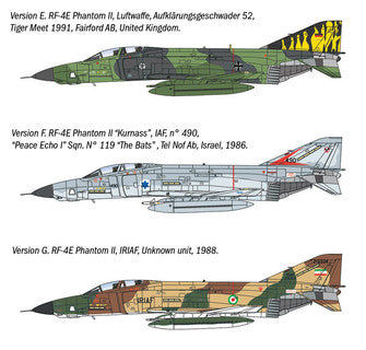 ITALERI 1/72 McDonnell Douglas RF-4C/E Phantom II kit 1477