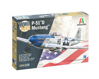 Italerai 1/72 P-51D Mustang Aces kit 1484
