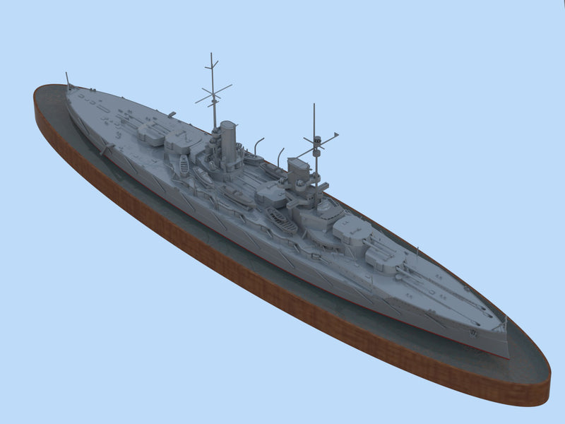 ICM 1/350 SMS Grosser Kurfurst WWI German Battleship S002