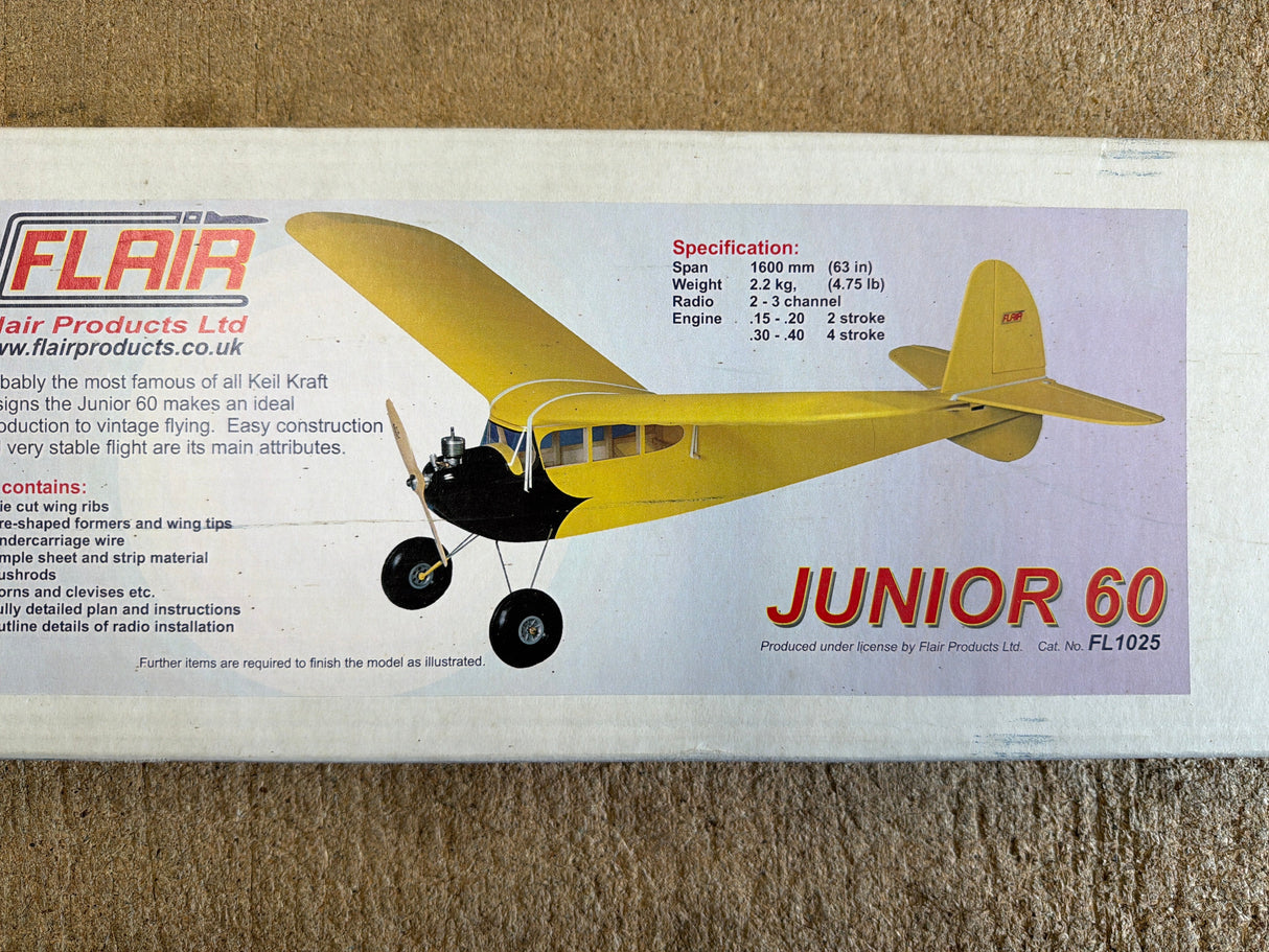 Original Flair Junior 60 Model plane Kit FL1025