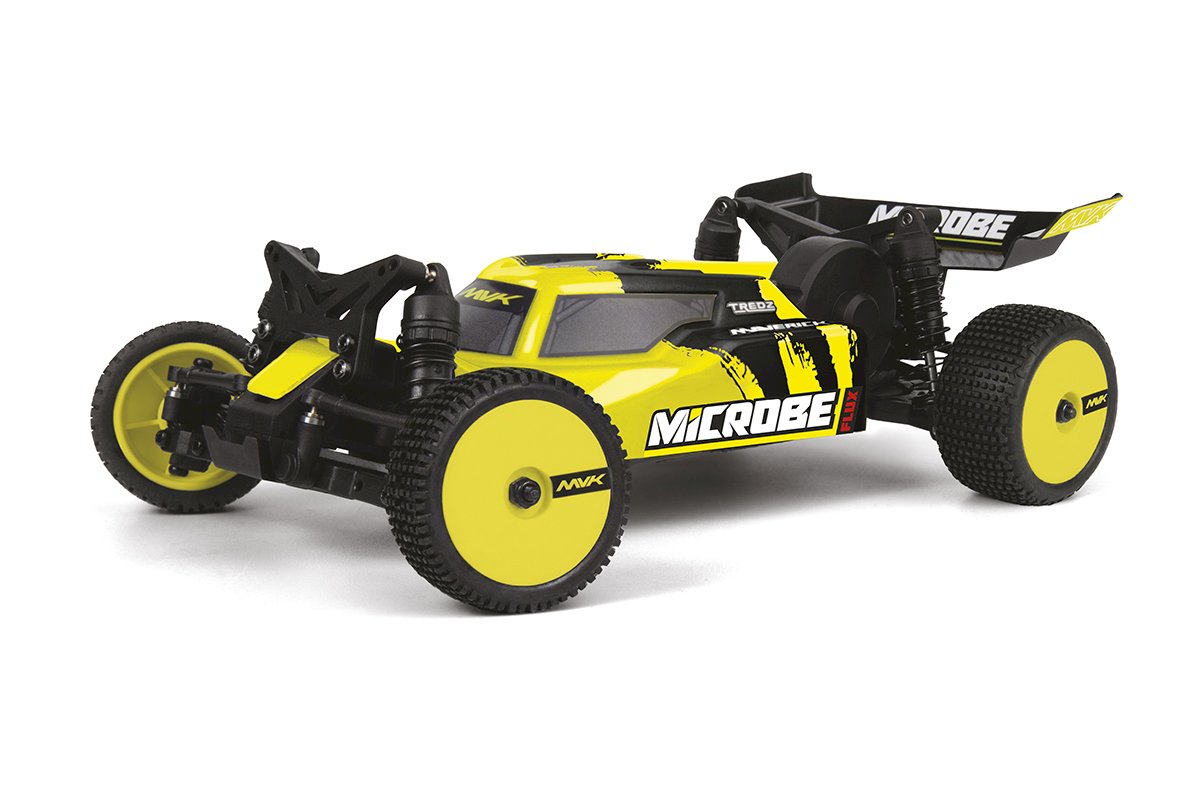 Maverick RC Microbe Flux 1/24th Buggy - Yellow